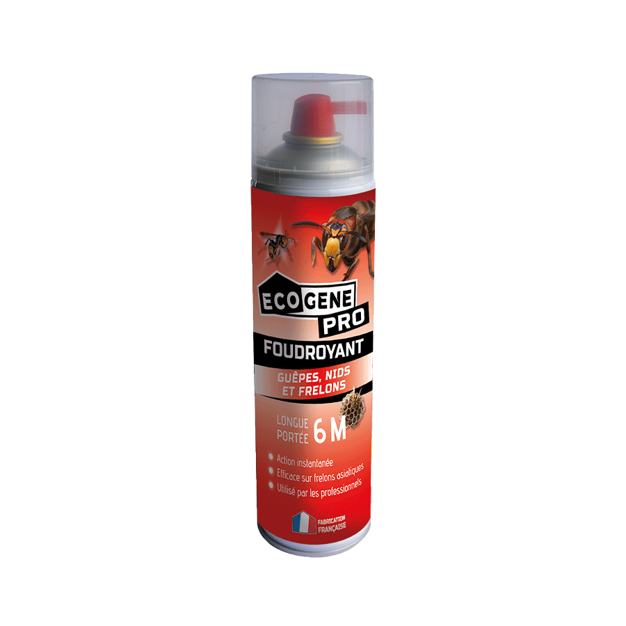 Foudroyant guêpes nids et frelons Ecogene Pro
