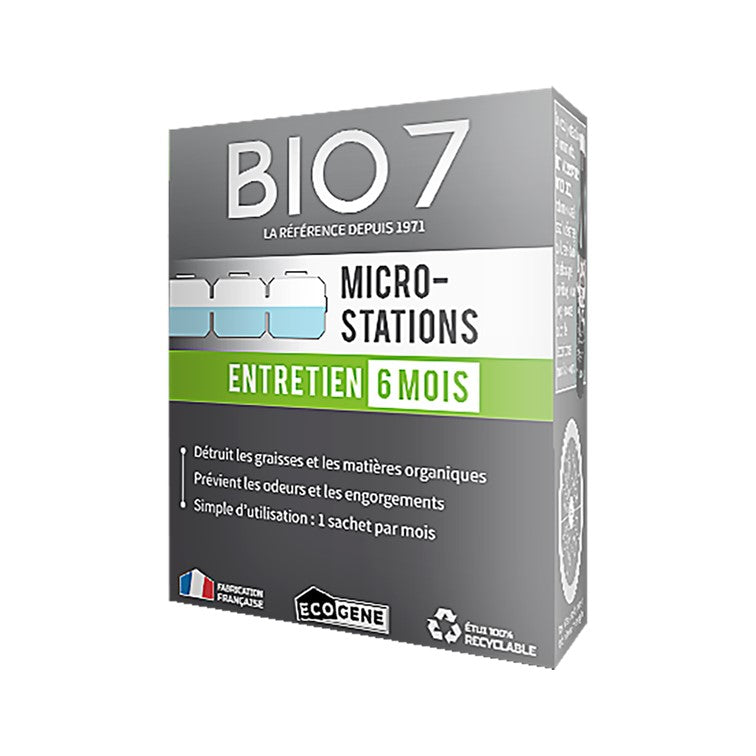 BIO 7 entretien 6 mois micro-stations