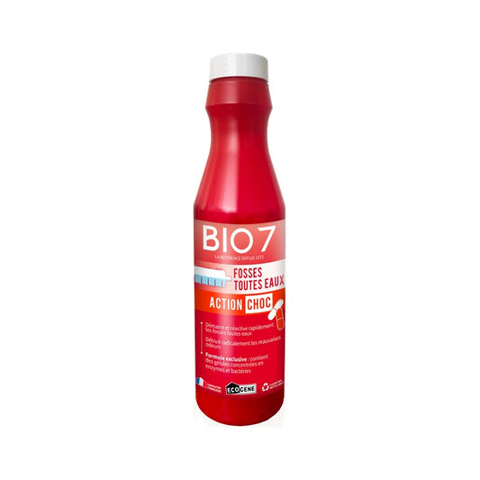 activateur choc fosses toutes eaux Bio7 Ecogene