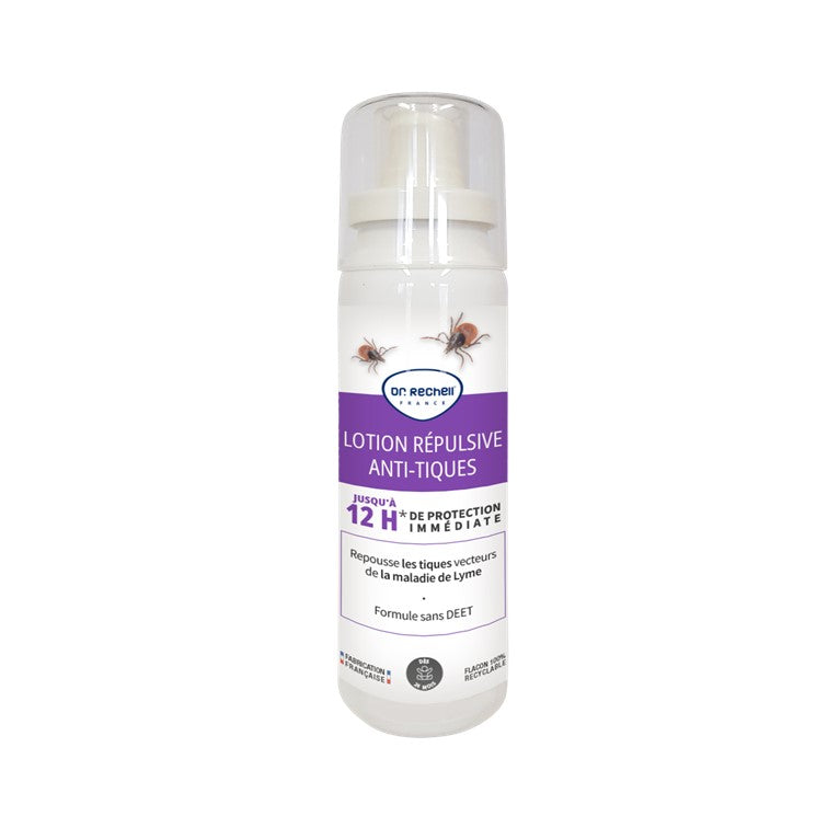 Lotion répulsive anti-tiques