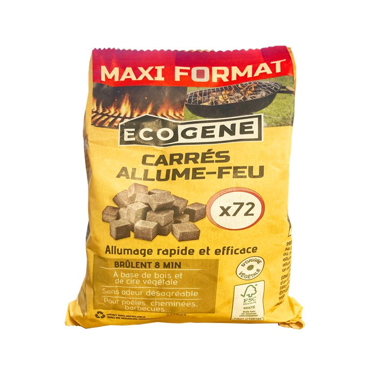 Carrés allume-feu