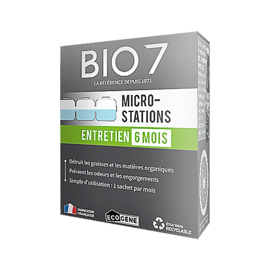 BIO 7 entretien 6 mois micro-stations